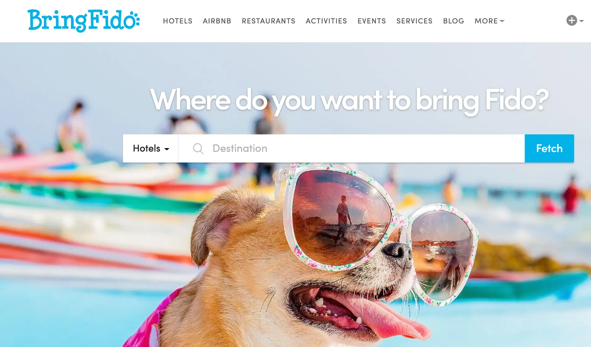 Bring Fido - Find hotels that are pet friendly